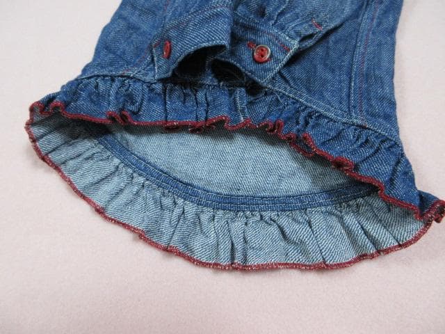 Atelier G.G アトリエジジ　size2　リネンデニムシャツワンピース