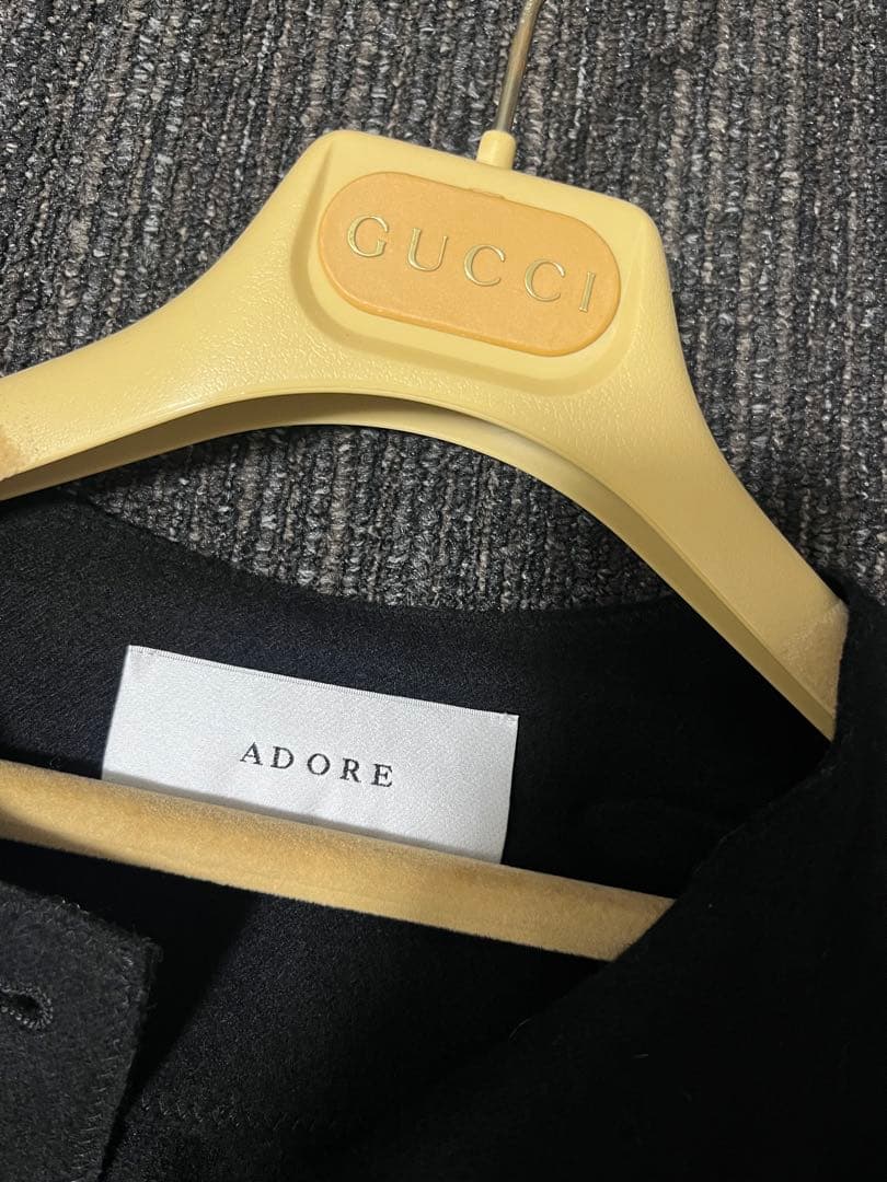値下げ ADORE バランサーキュラージャケットブラック 38