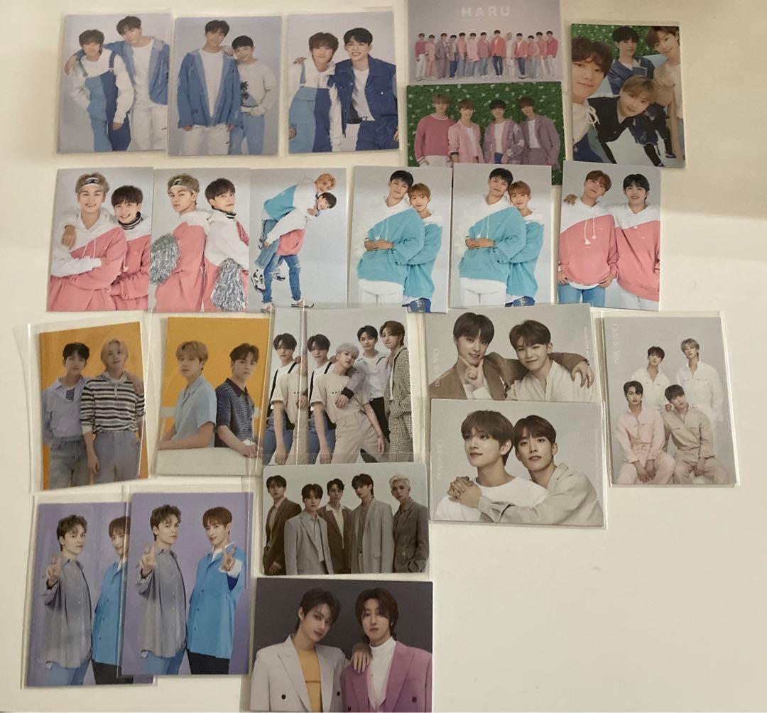SEVENTEEN ユニット　ペア　集合　トレカ　セット