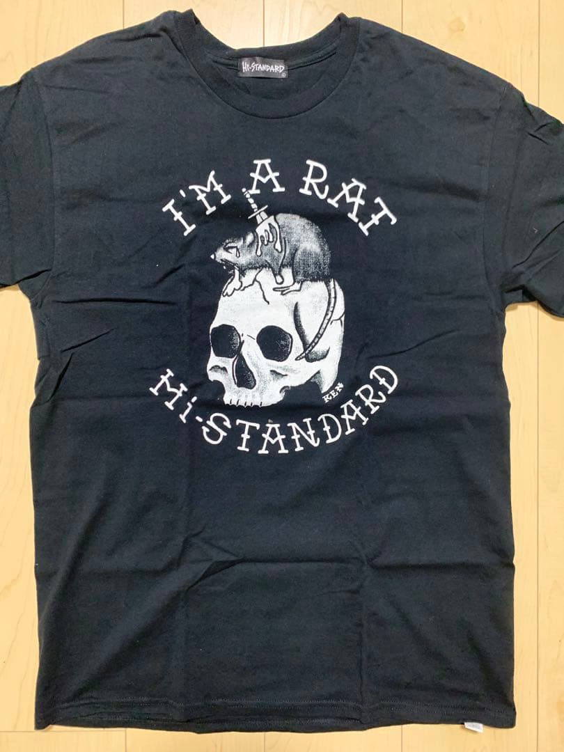 Hi-STANDARD I'M A RAT Tシャツ Lサイズ ブラック