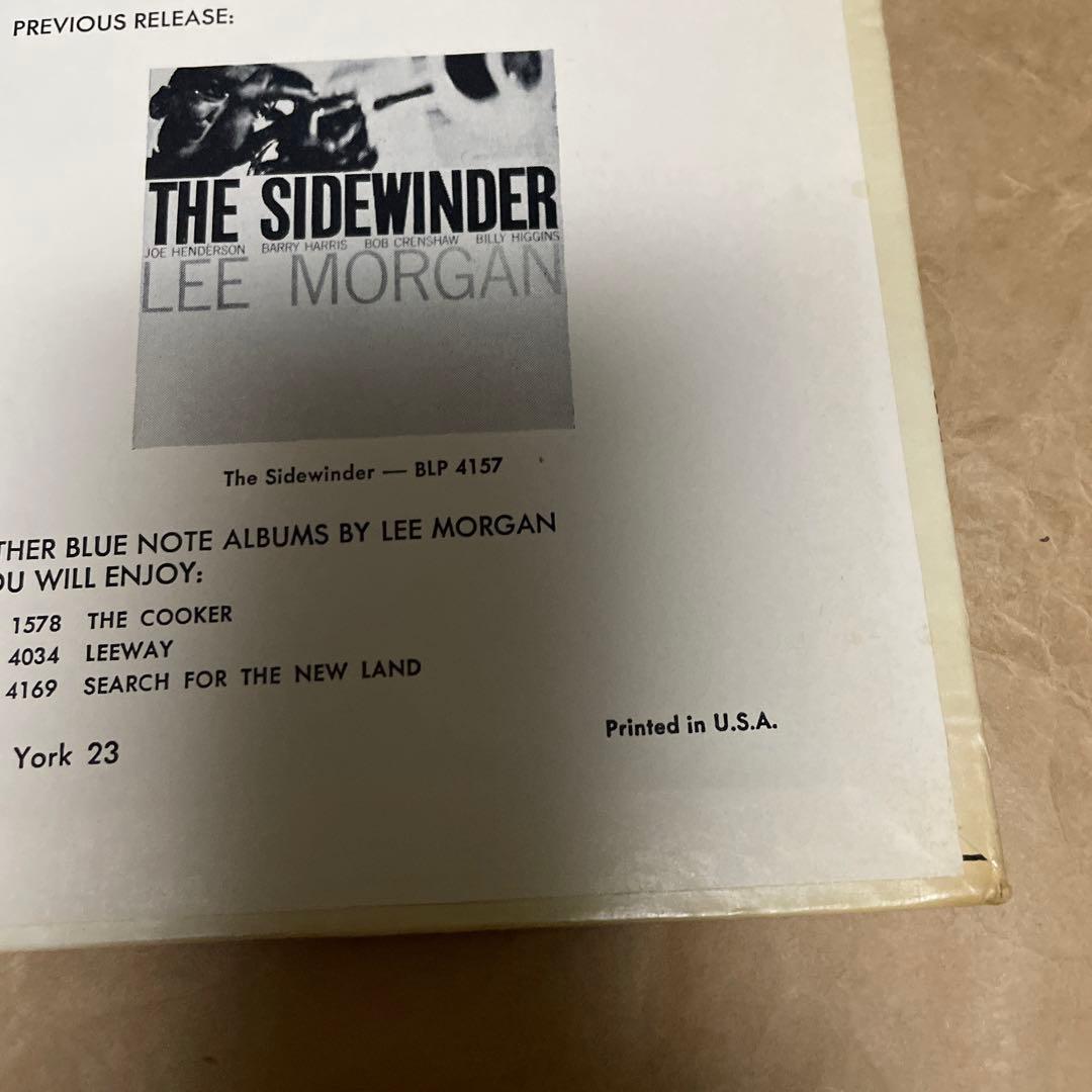 LEE MORGAN THE RUMPROLLER ST オリジナルレコード