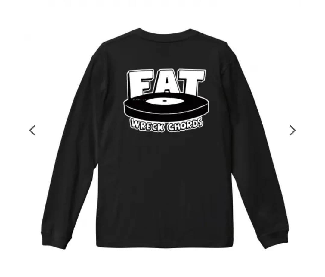 Hi-STANDARD　FAT L/S T-shirt（BLACK）