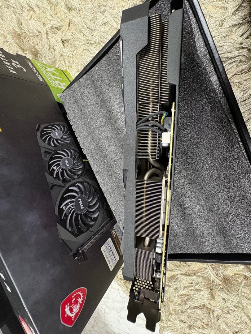 msi GeForce RTX 3070 Ti 8G OC グラボ