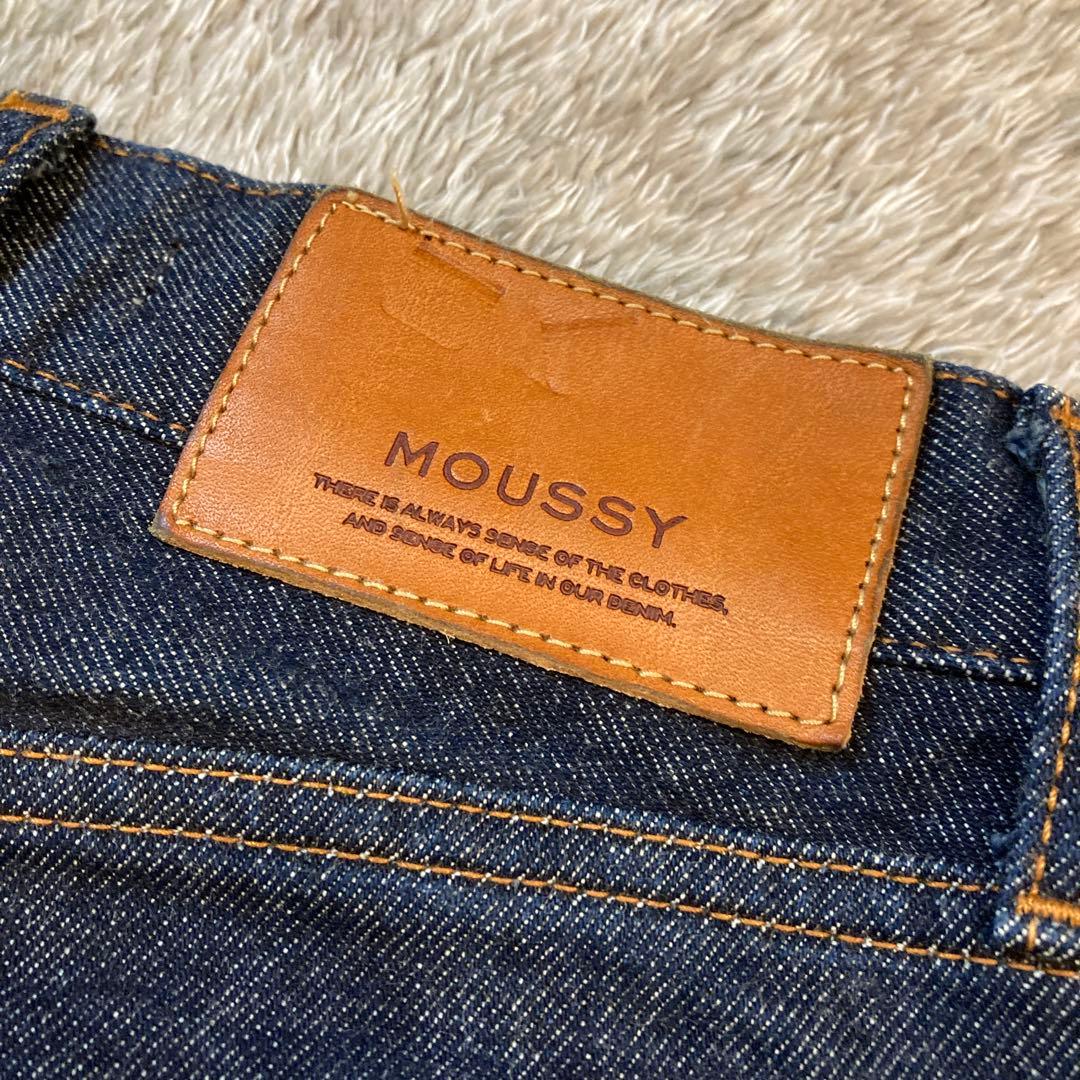 完売品 MOUSSY マウジー　MVS FLARE フレアデニム 24
