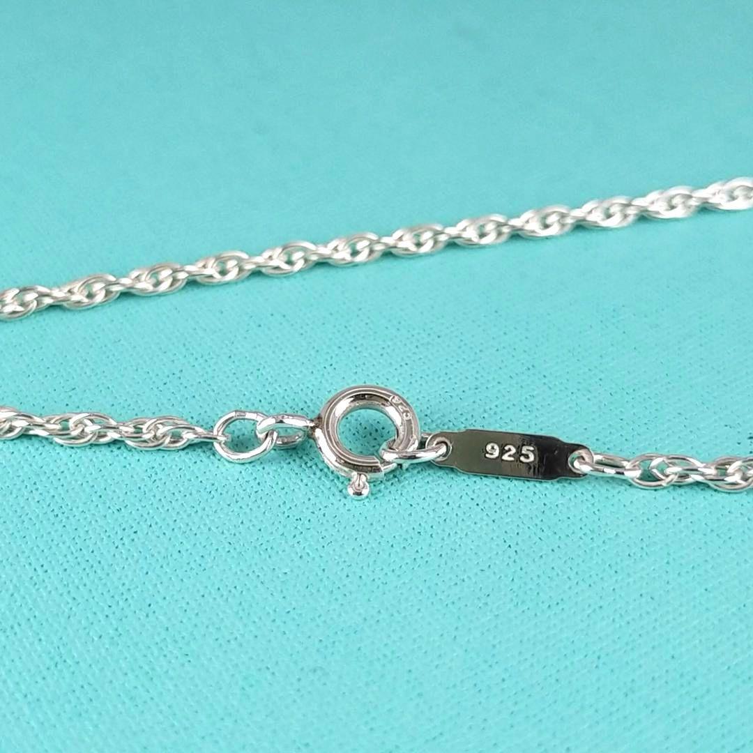★SALE★【ティファニー】ツイスト　スクリュー　チェーン　ペンダント　2639