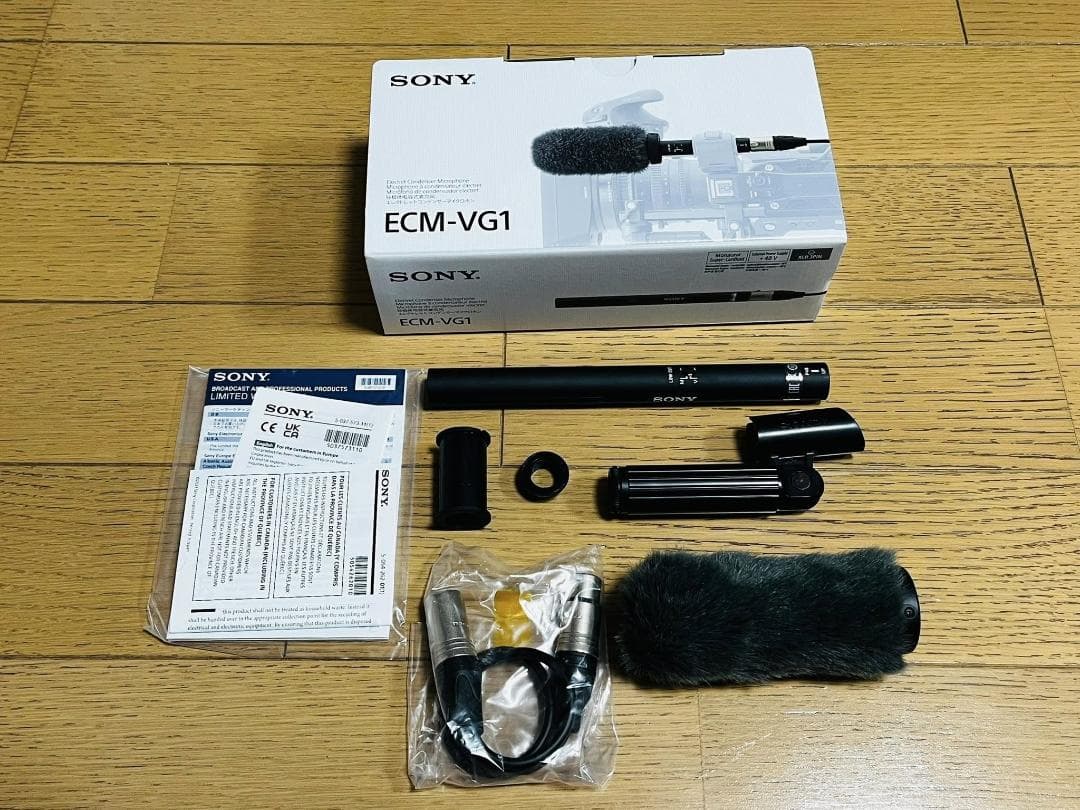 SONY ECM-VG1 コンデンサーマイク