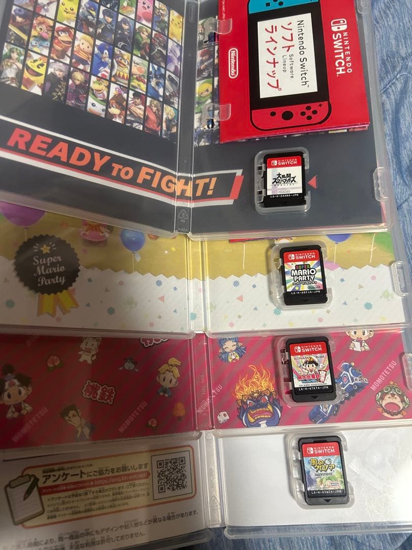 任天堂switchソフトまとめ売り