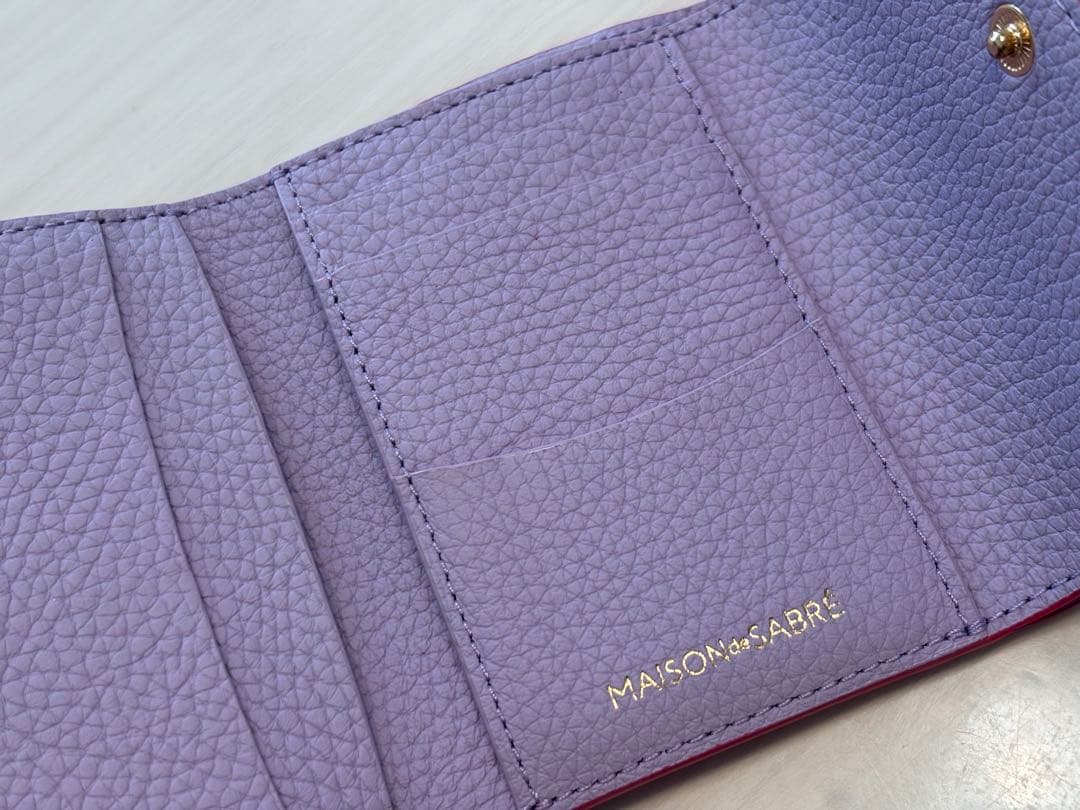 MAISON de SABRE ミニ財布 三つ折り財布
