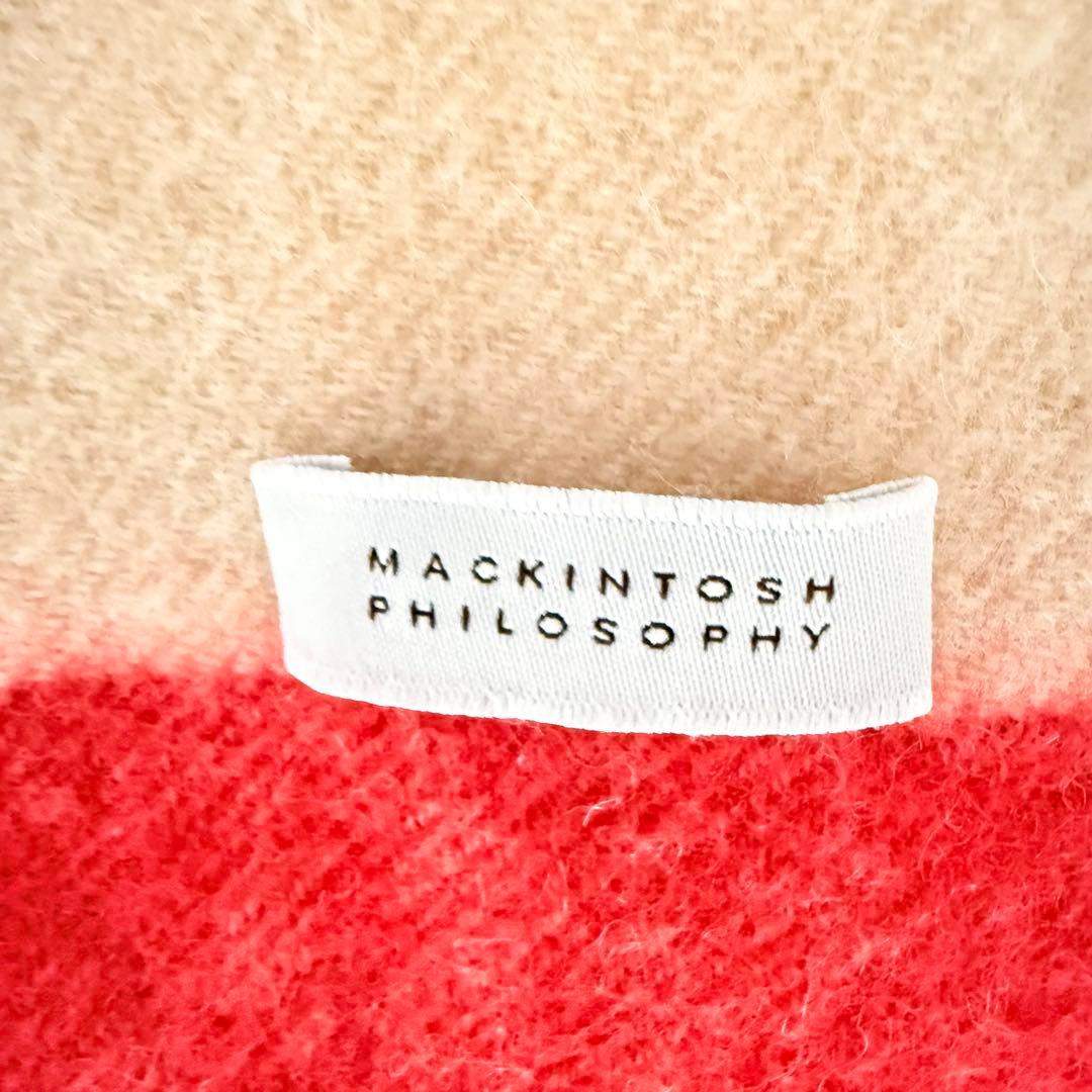 セットMACKINTOSH PHILOSOPHY チェック柄ストール　カシミア