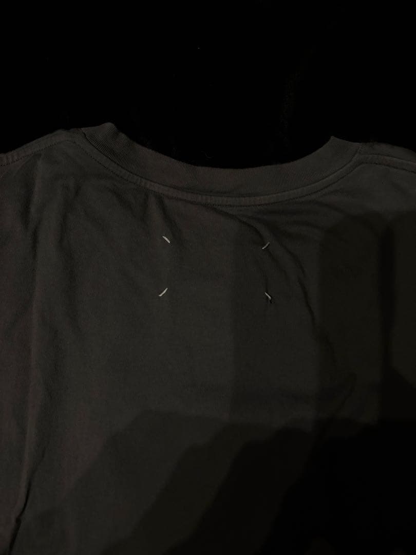 り*様 マルジェラ　無地Ｔシャツ　チャコールグレー　サイズＸＬ