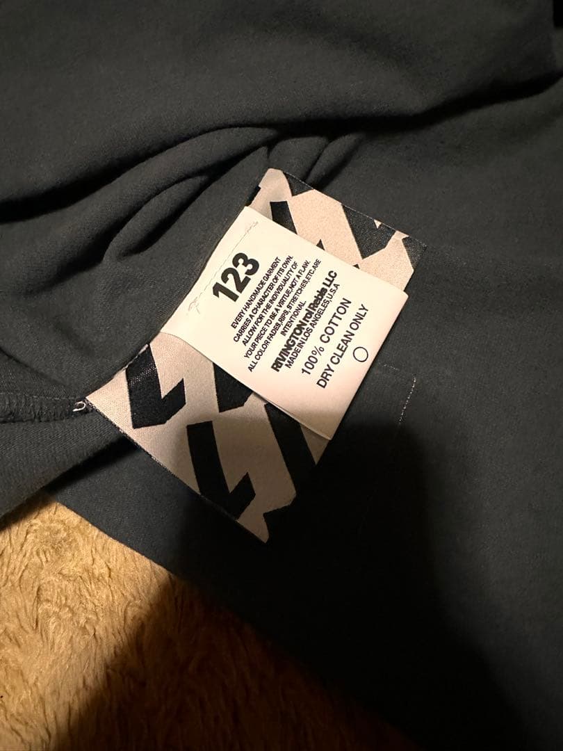 トップス Fear of God x RRR 123 Cut Off Tee