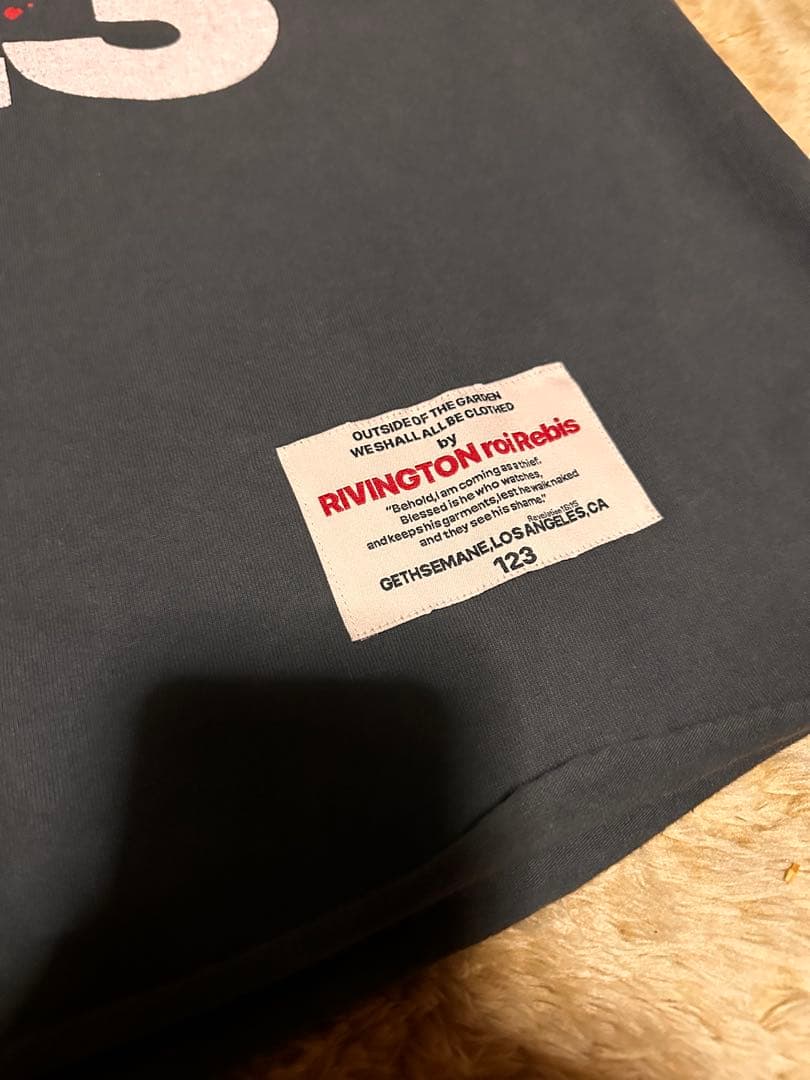 トップス Fear of God x RRR 123 Cut Off Tee