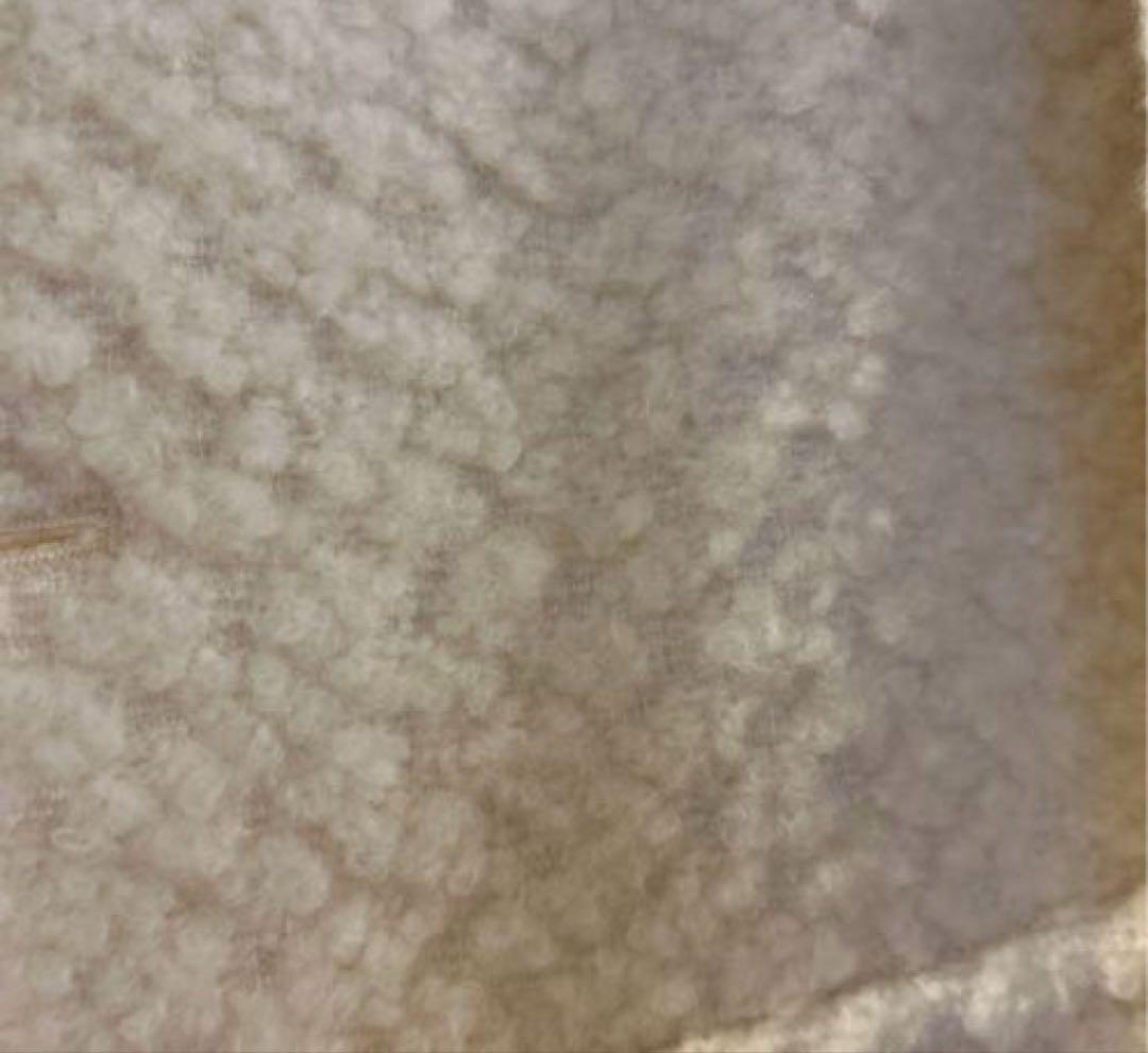 MACPHEE フラッフィー オーバーサイズドジャケット ホワイト