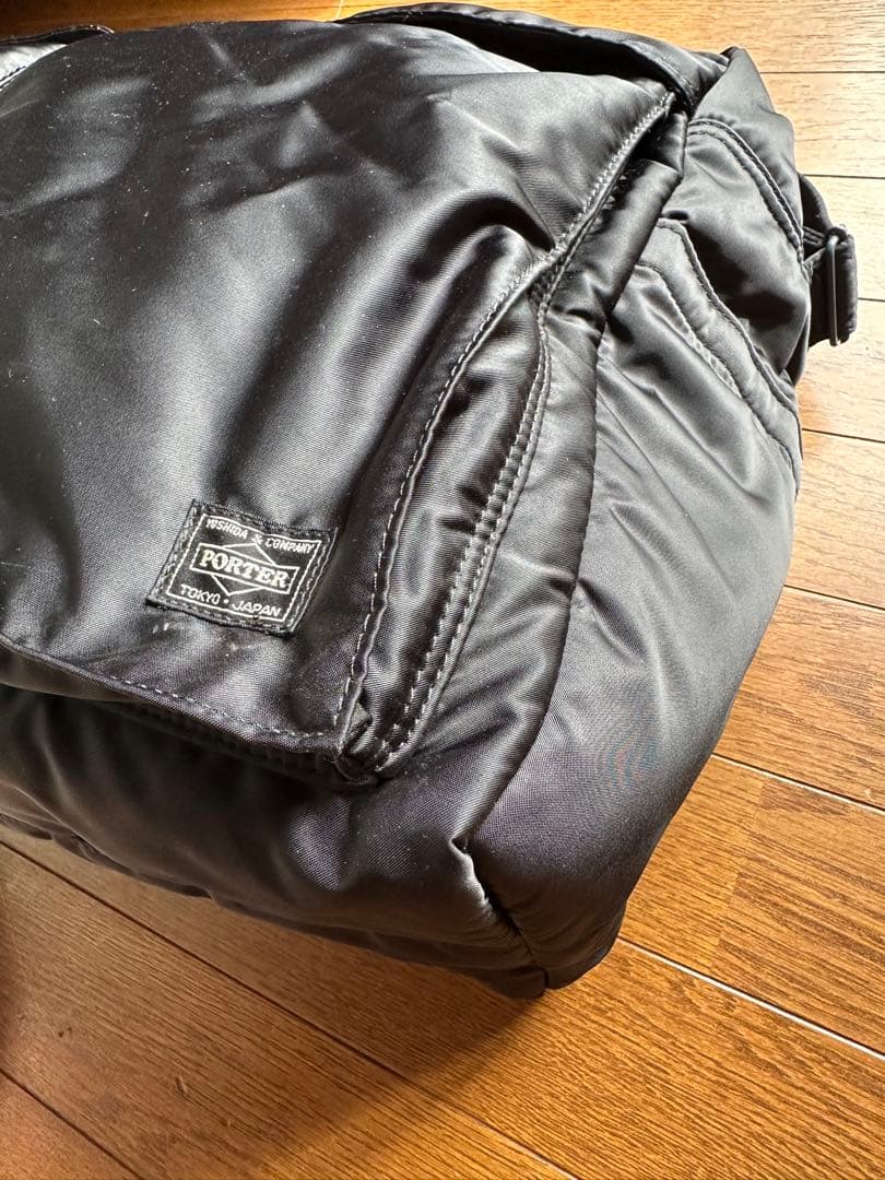 【美品】PORTER タンカー XLサイズ ブラック ボストンバッグ 2WAY