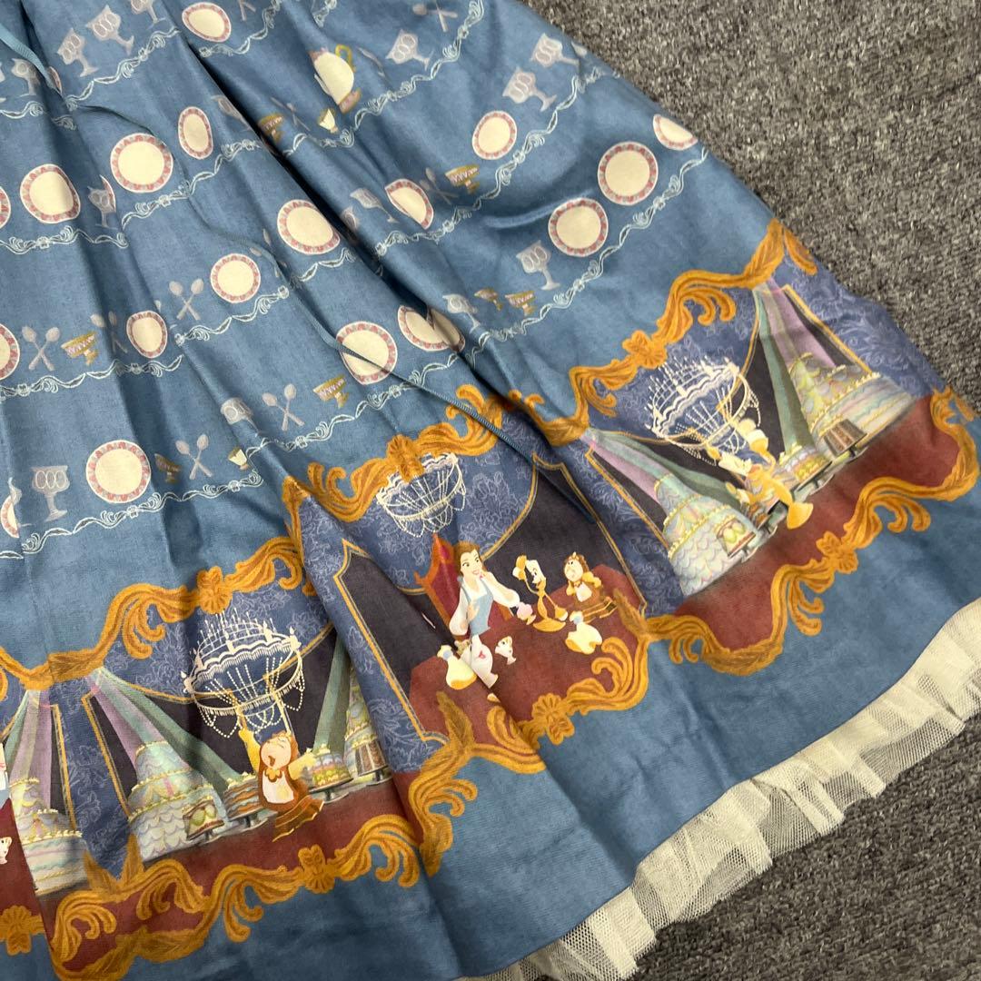 d*2様 新品　美女と野獣 ノースリーブワンピース ジャンパースカート
