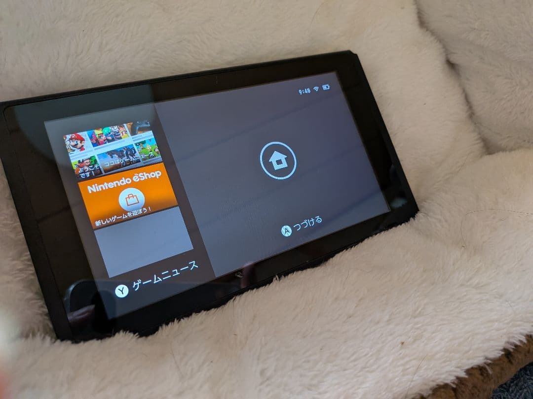 Nintendo Switch 本体 画面に傷あり、排熱不良