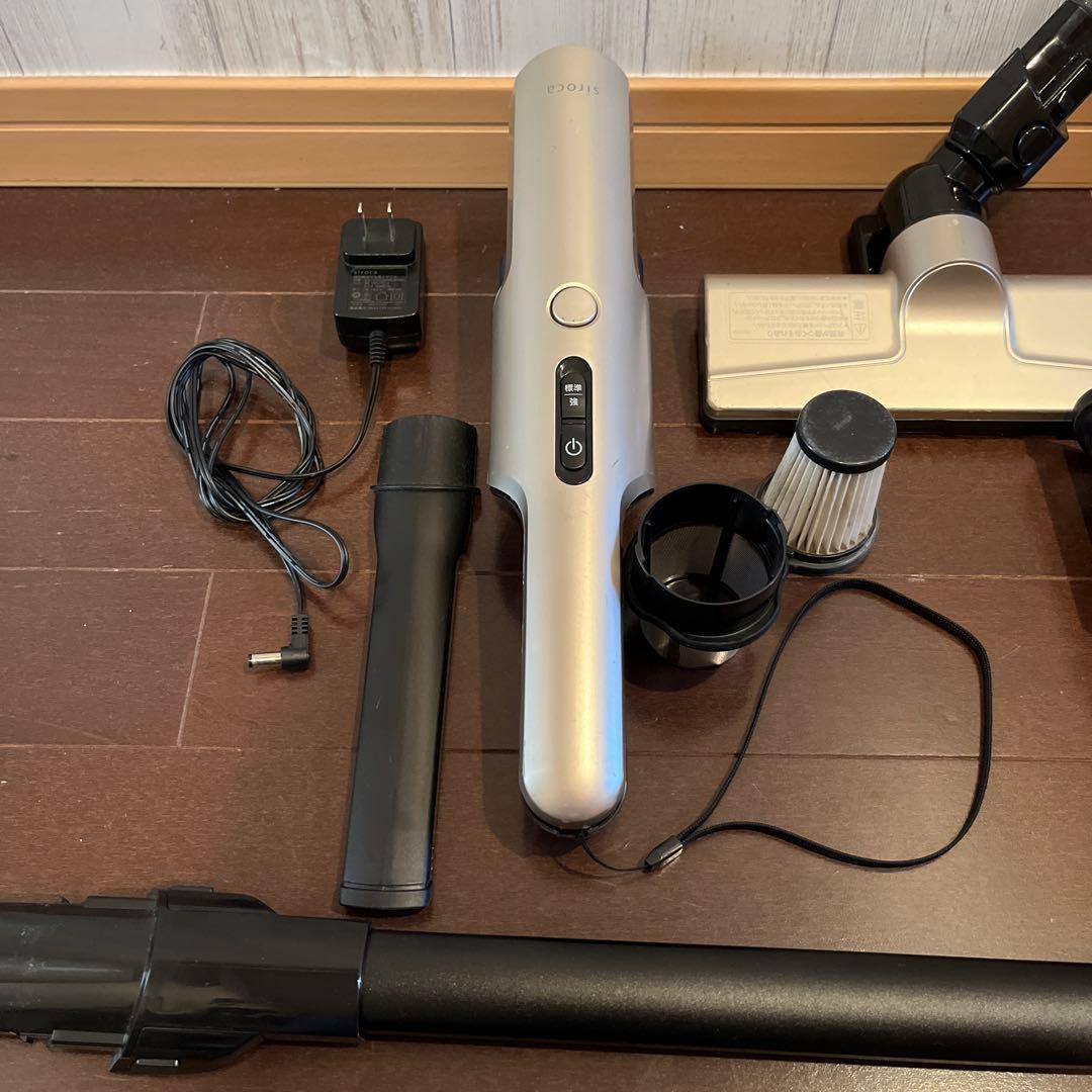 siroca 2wayコードレスステッククリーナー