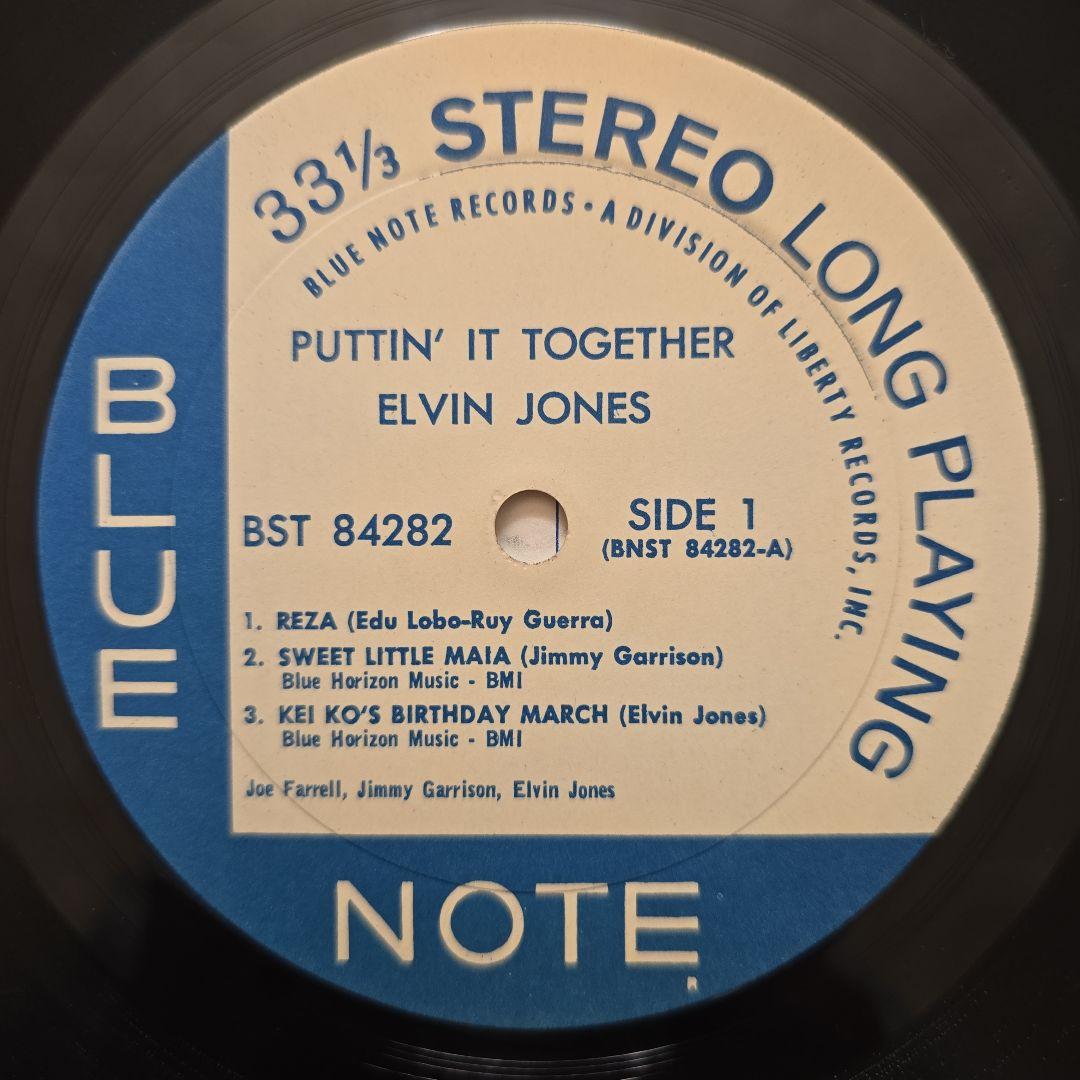 ELVIN JONES PUTTIN' IT TOGETHER LP外