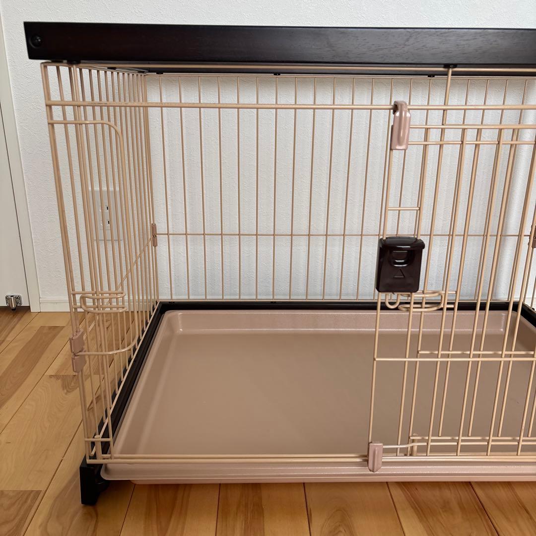 リッチェル 木製お掃除簡単サークル 90×60 / ブラウン