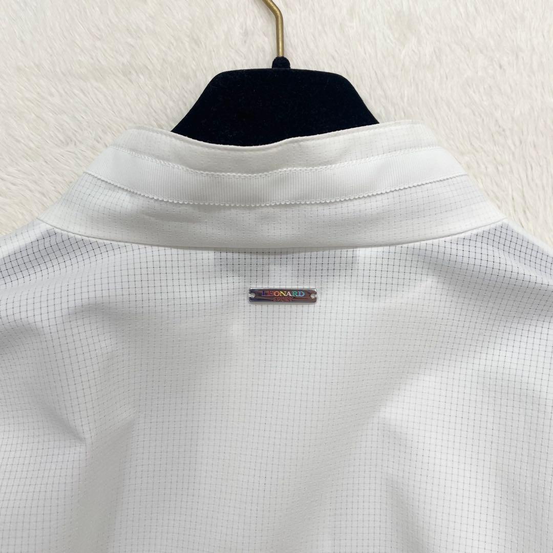 【美品】レオナールスポーツ　2WAY　スプリングコート　フラワートリム（973）