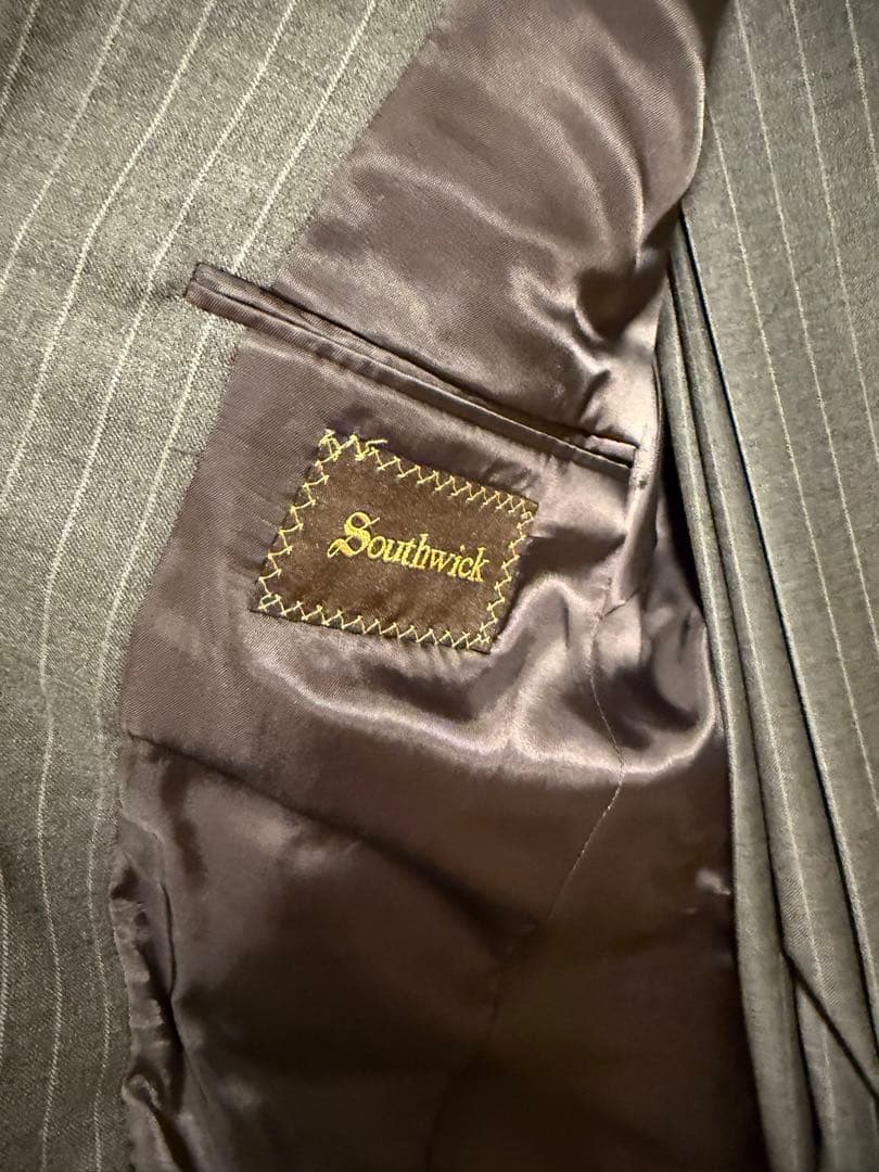 SOUTHWICK ストライプスーツ　size36