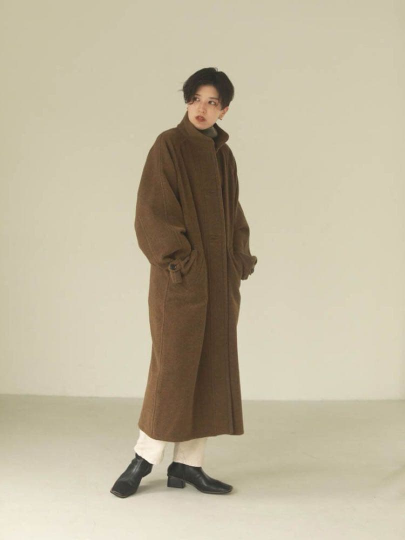 TODAYFUL ウールラグランコート