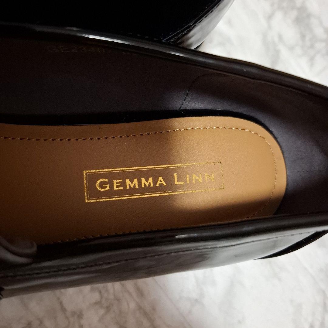 GEMMA LINN 黒 レインローファー 36 (23cm)