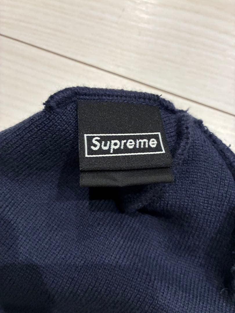 帽子 Supreme new era $ beanie navy