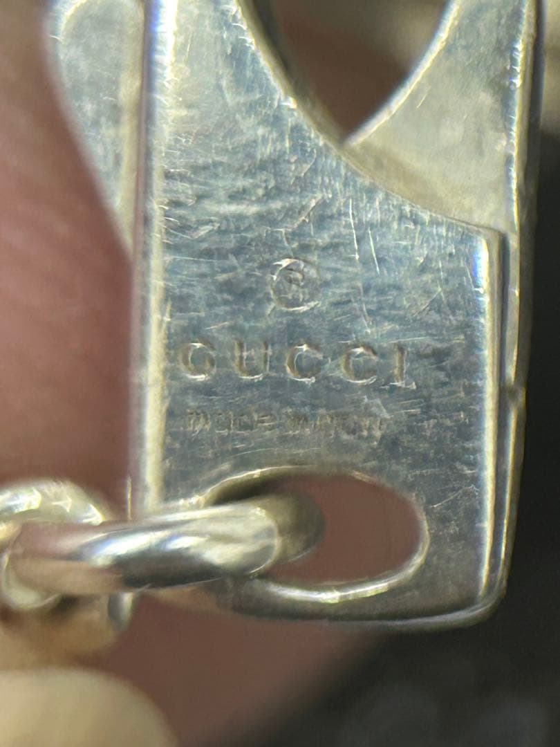 タ*サ様 Gucci シルバー ダブルGロゴ ネックレス