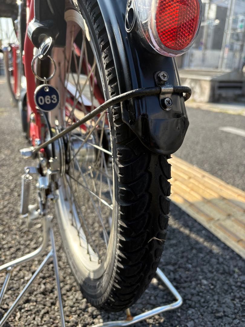 063中古Panasonic電動アシスト自転車　8Ah 大阪