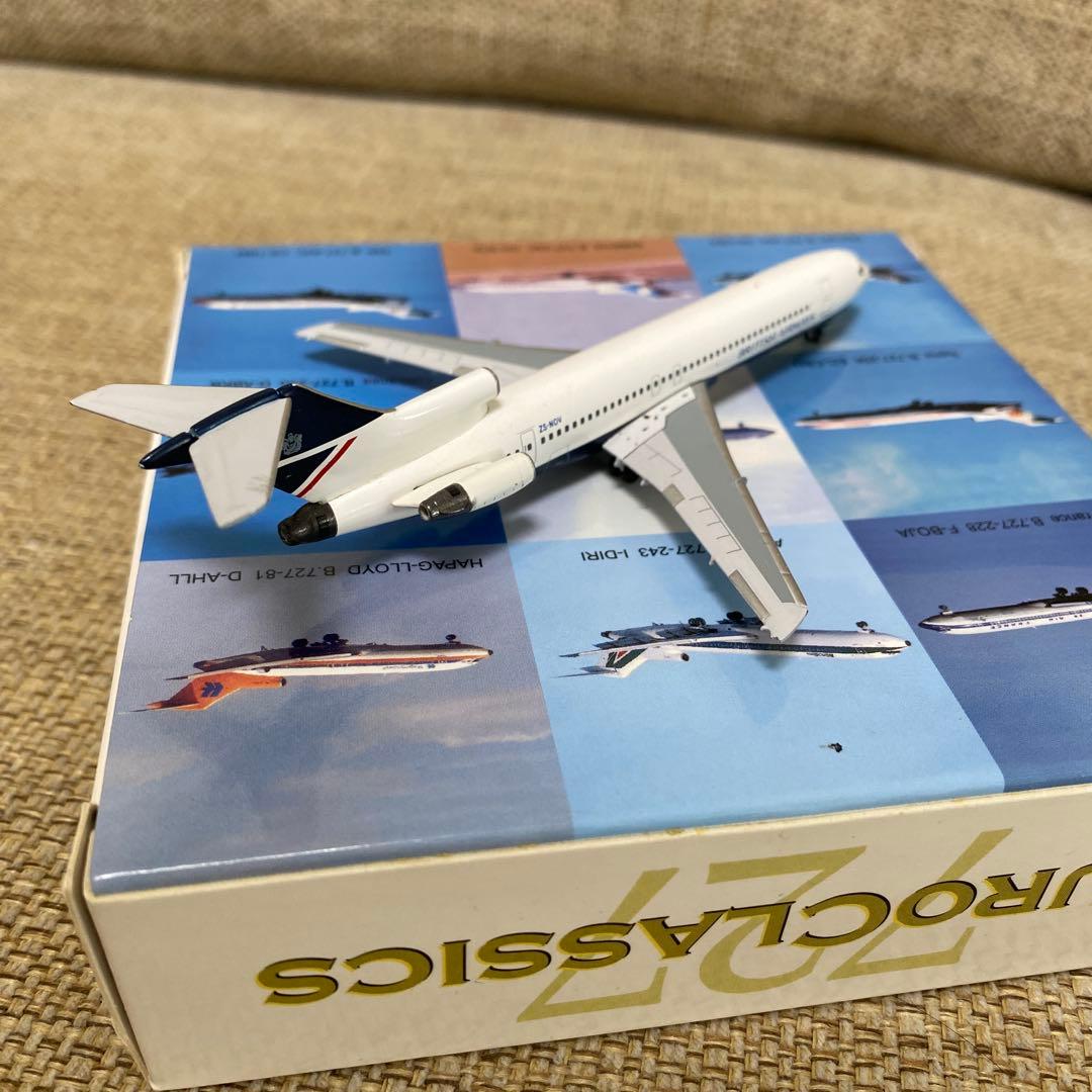飛行機模型 B727British Airways 1/400