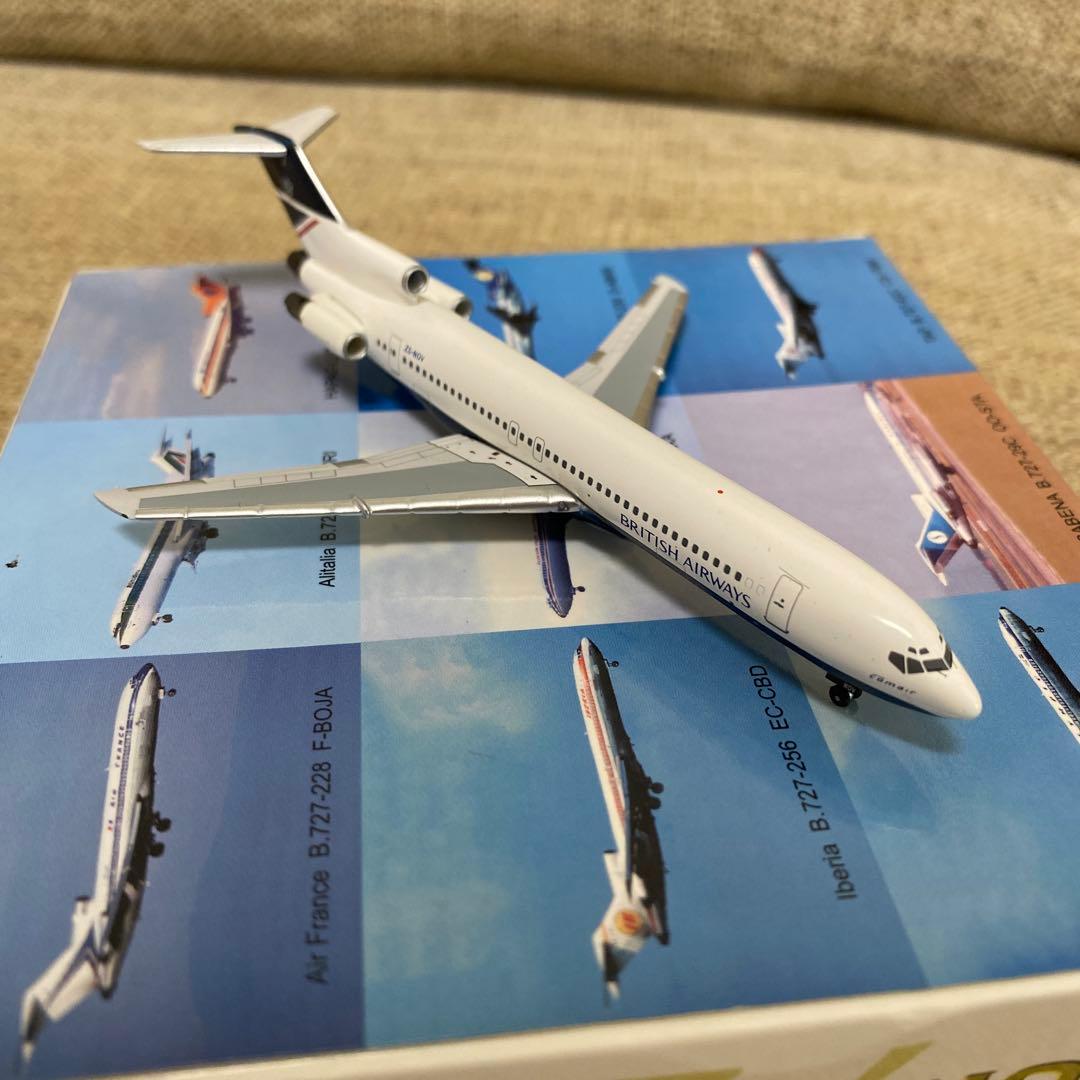 飛行機模型 B727British Airways 1/400