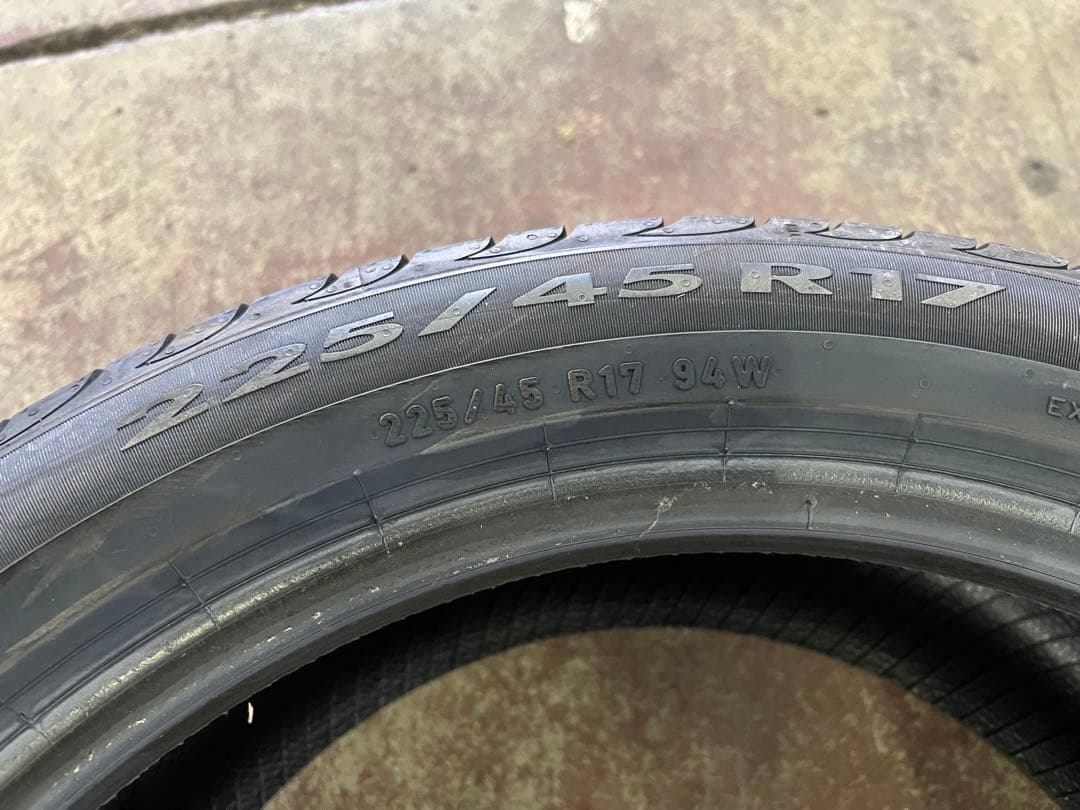 ピレリ パワジー 225/45R17 23年製造 2本セット