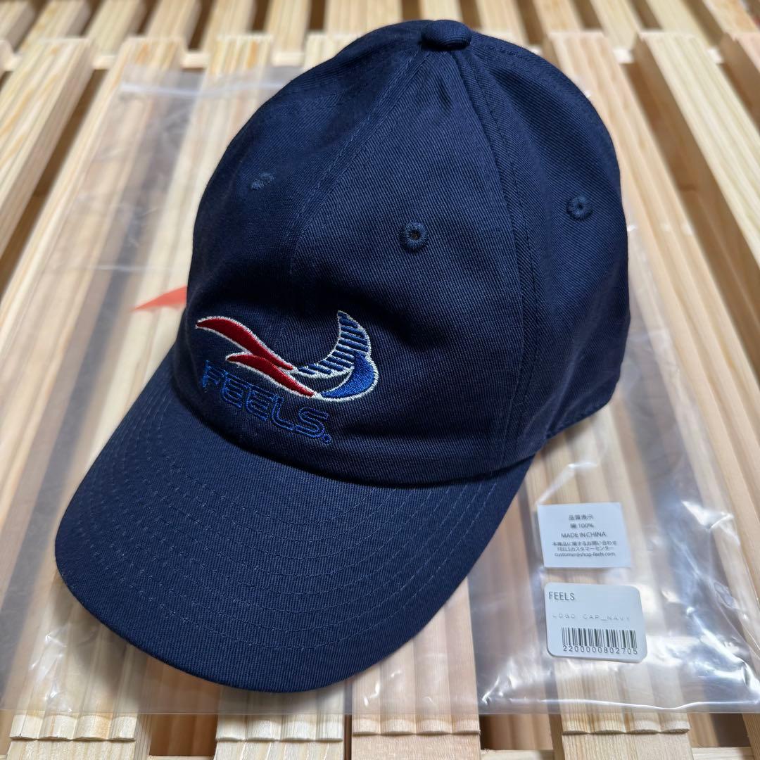 帽子 FEELS LOGO CAP NAVY