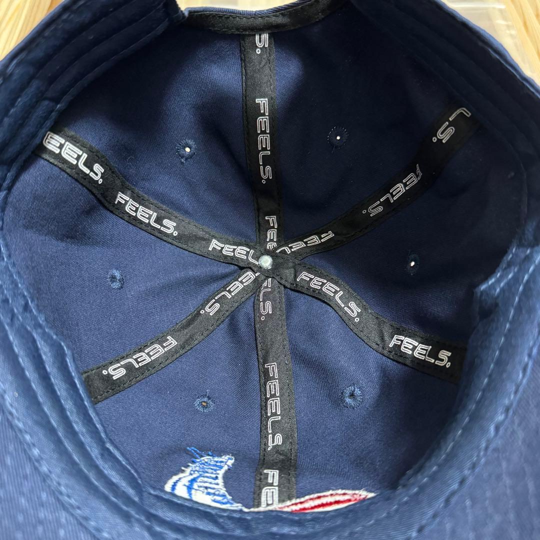 帽子 FEELS LOGO CAP NAVY