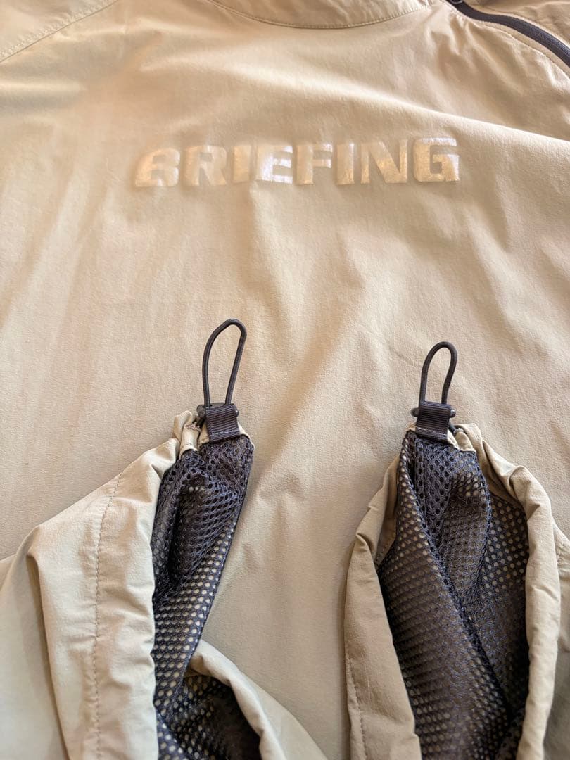 BRIEFING 長袖ジャケット XL オリーブ
