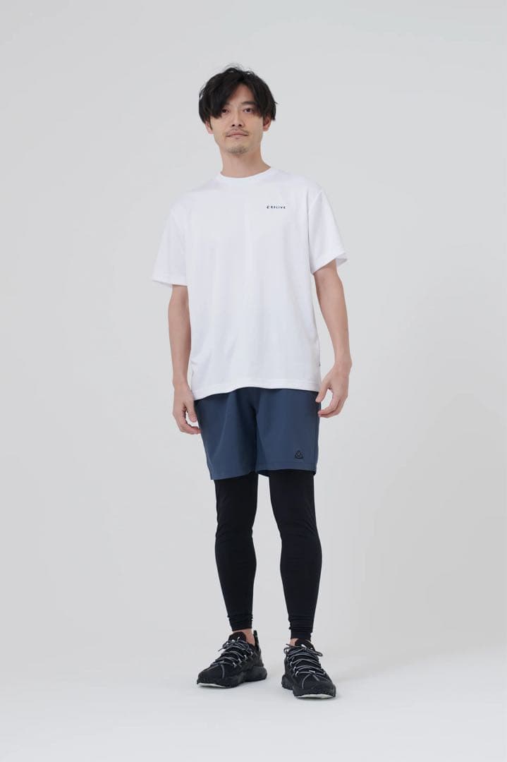 正規品保証！リライブシャツα　半袖　Tシャツ 丸ネック　ホワイト　gkn