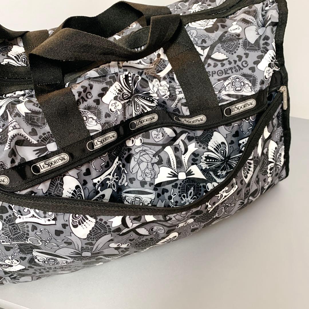 ✨極美品✨LeSportsac 2way ボストンバッグ 大容量 鍵付き