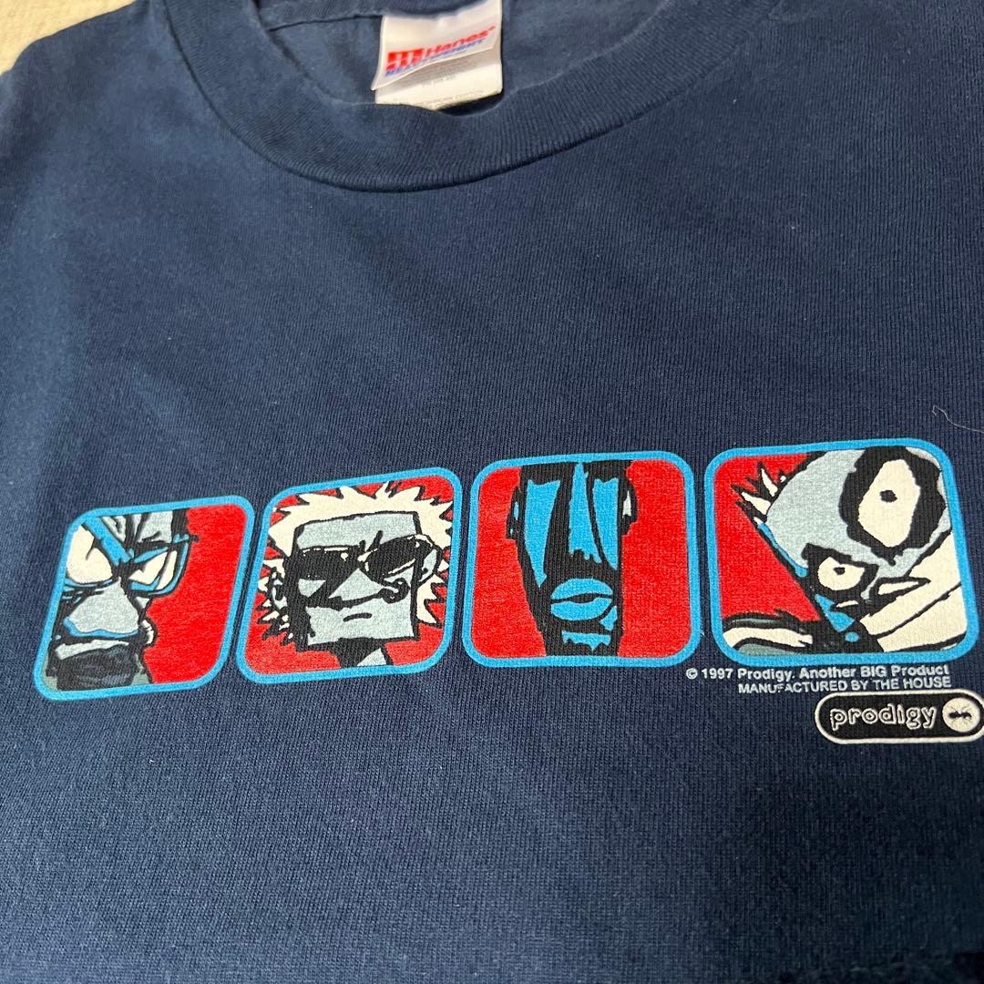90s ヘインズ　 The Prodigy Tシャツ プロディジー