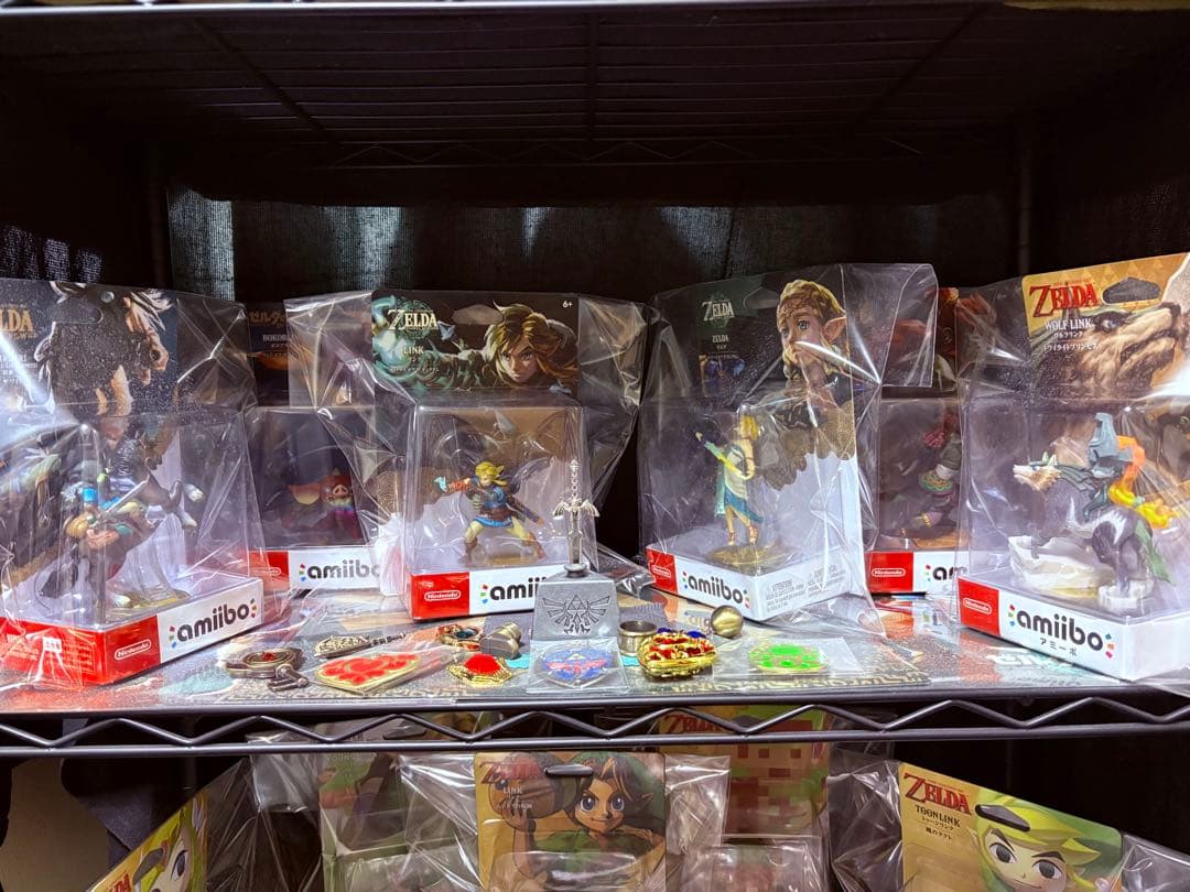 UVカット保護　ゼルダの伝説 amiibo フィギュア　グッズ　まとめ売り