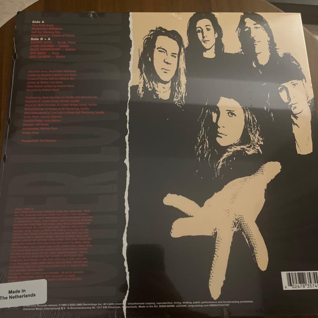 Mother Love Bone Shine 紫色限定レコード