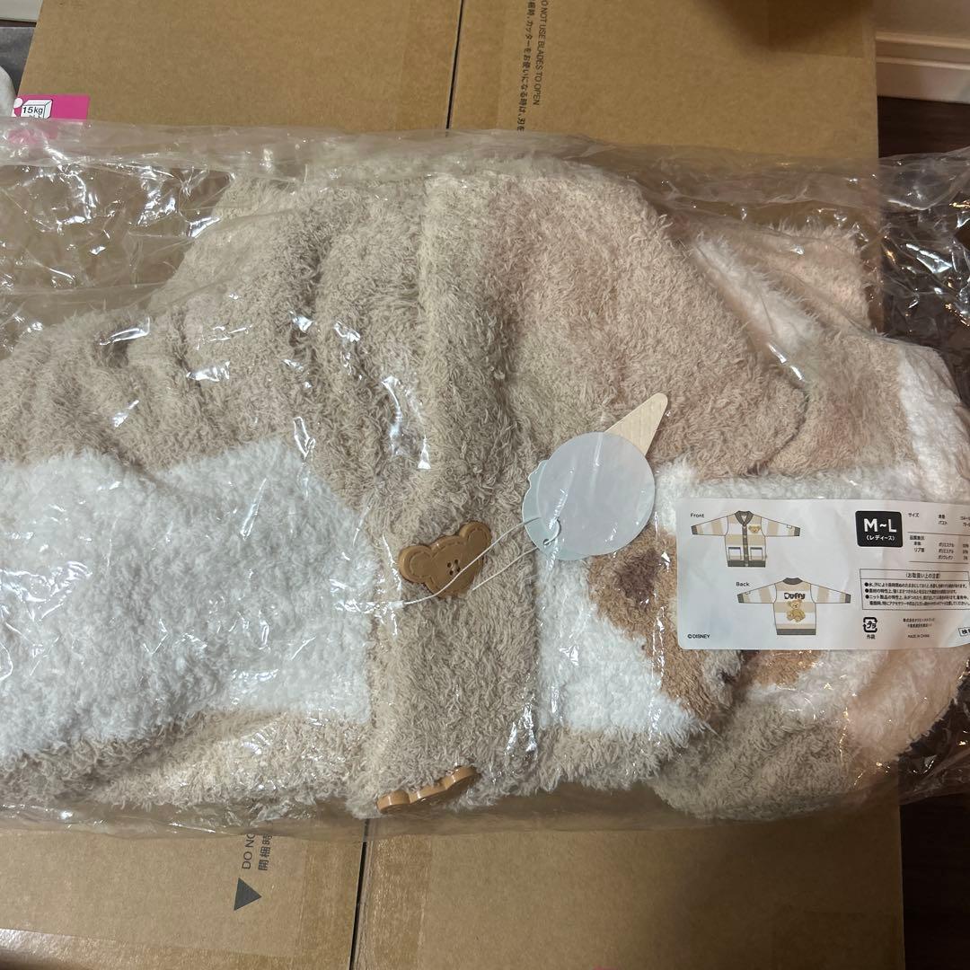 新品未使用　カーディガン　ダッフィー　ジェラートピケ