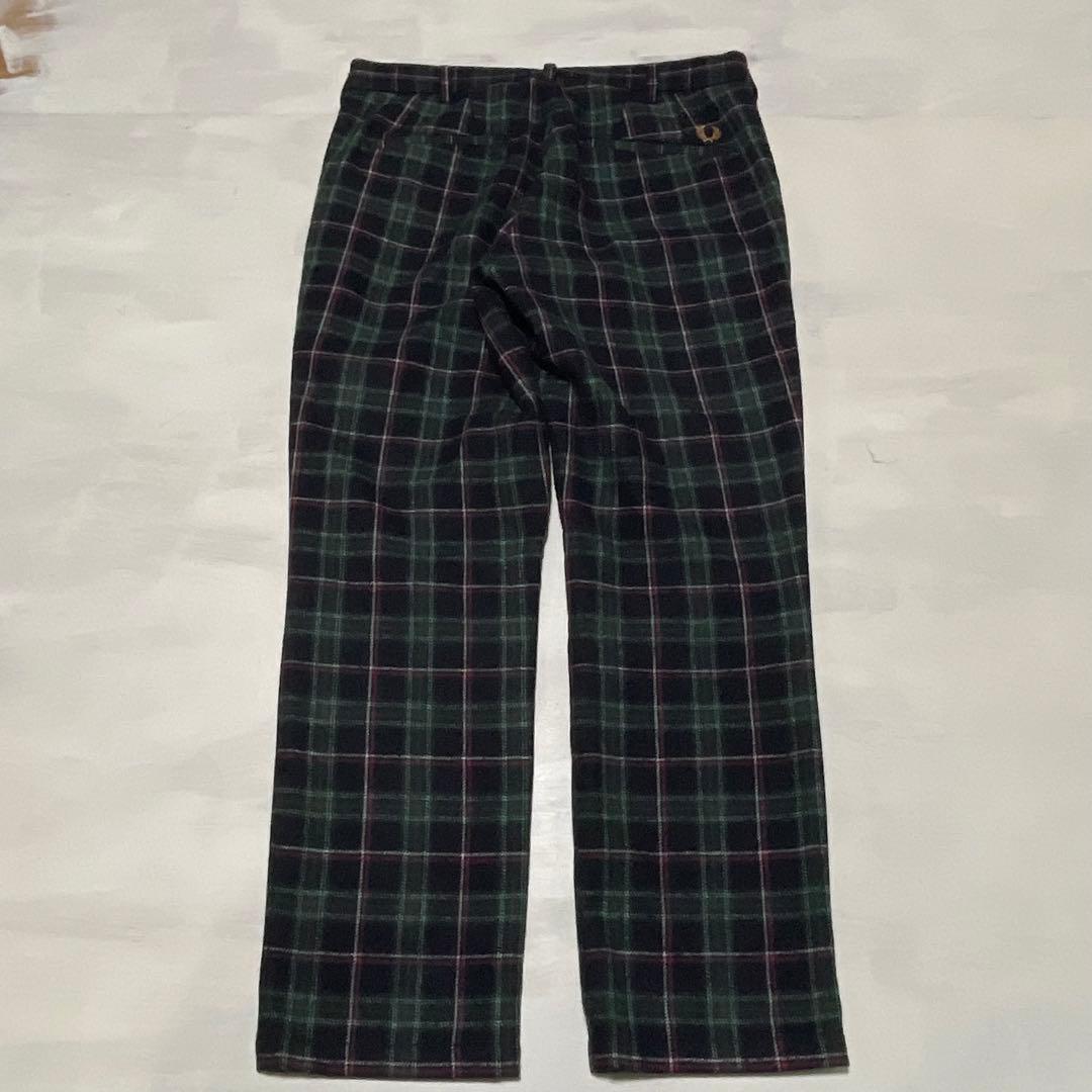 FRED PERRY ウール スーツ セットアップ　ジャケット　本切羽