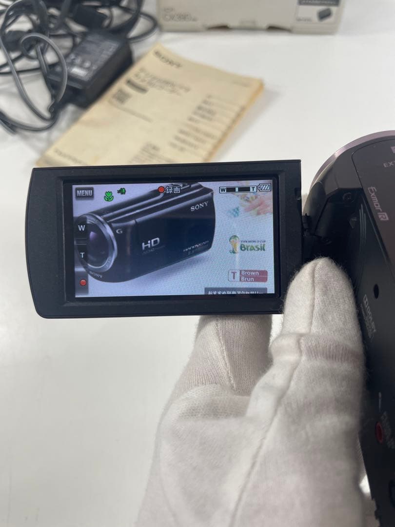 ず*ん様 SONY ハンディカム CX390 ビデオカメラ本体 動作確認済