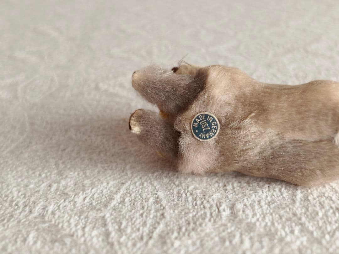 【misen2014さま】vintage figure ୨୧ ベージュ 猫ちゃん