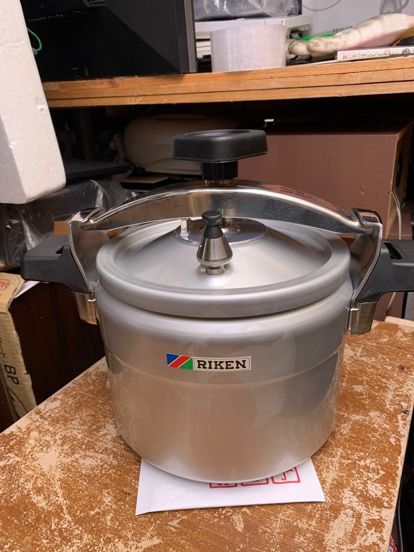 新品未使用品　RIKEN 理研RSK-60　圧力鍋　6L