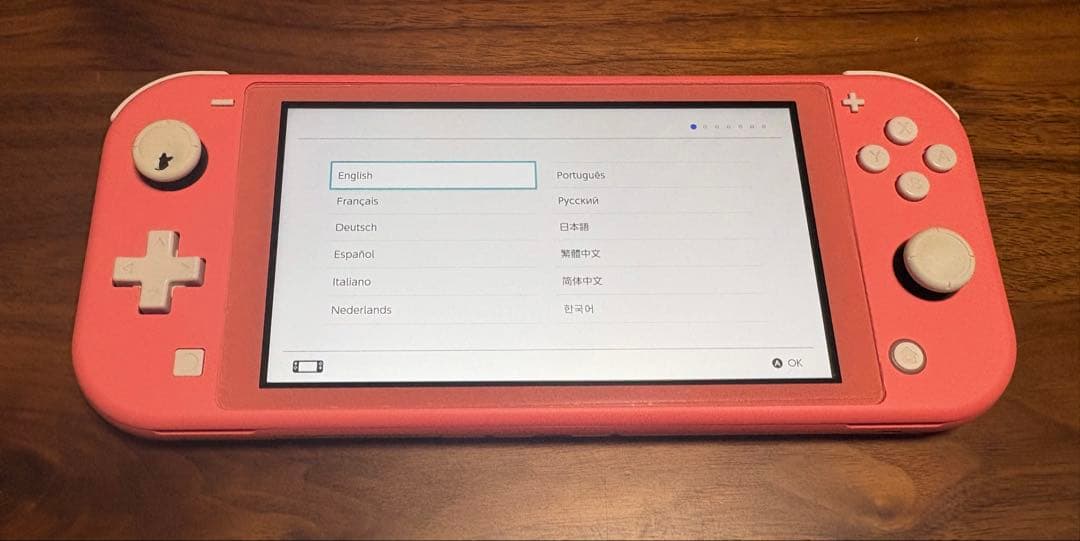 Nintendo Switch Lite コーラル microSD付