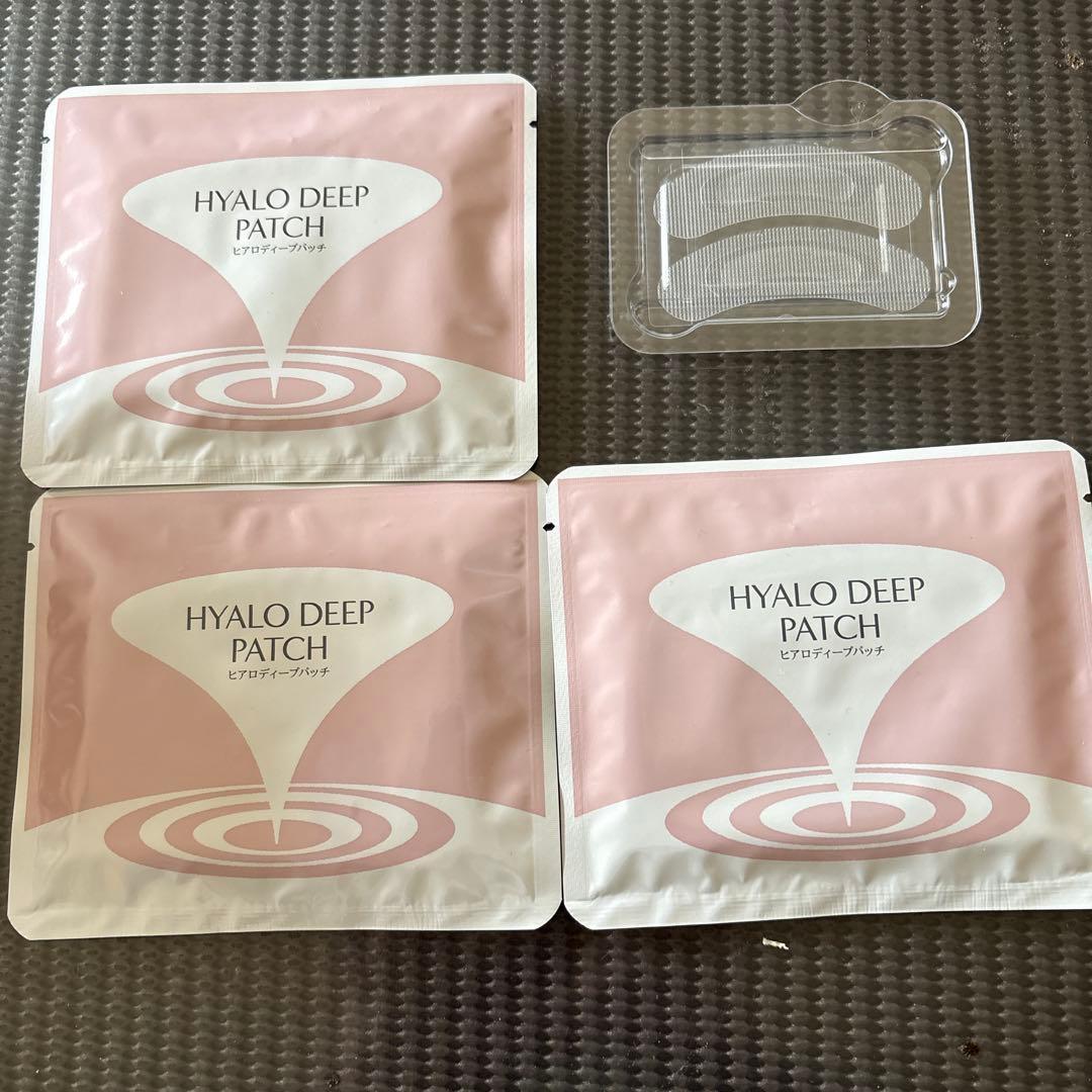 HYALO DEEP PATCH ヒアルロン酸パッチ 2枚入り×4袋3箱