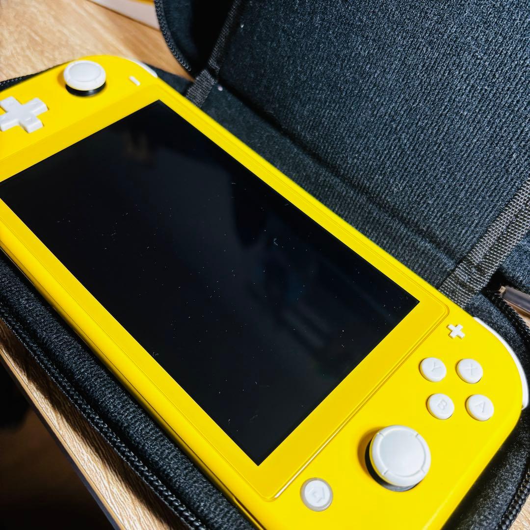 ぽ*ん様 【美品 ケース・フィルム付き】Nintendo Switch Lite