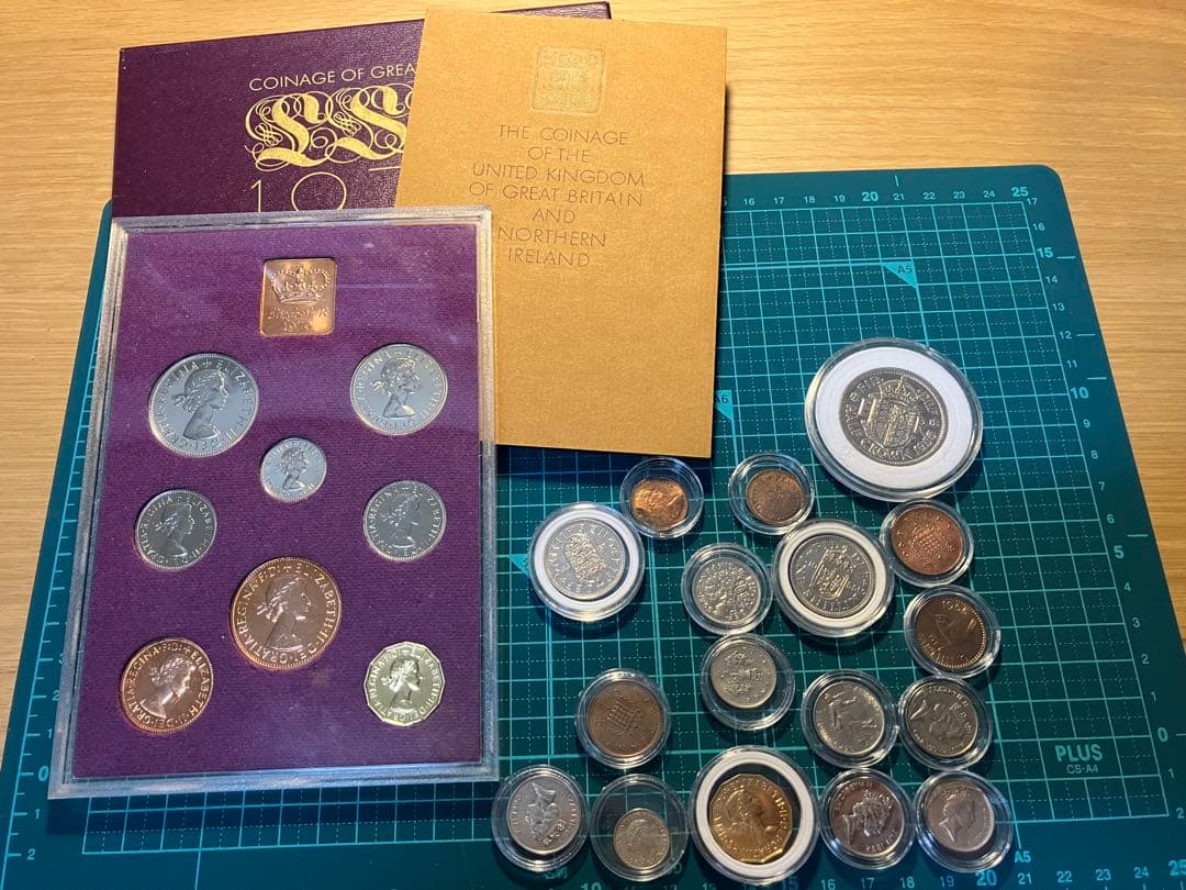 1970年 英国王立 イギリス プルーフ まとめて